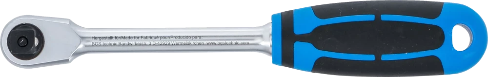 Roquete reversível | dentado fino | Saída de quadrado interno 10 mm (3/8")