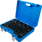 Conjunto de Encaixes de Impacto | Sextavado, Torx | 3/4" | 22 peças