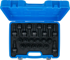 Conjunto de Encaixes de Impacto | Sextavado, Torx | 3/4" | 22 peças