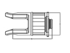 Roda livre (Dimensão da cruzeta: 27 x 74.5mm) Tamanho: 1-3/8''-6 Estrias (S.6213)