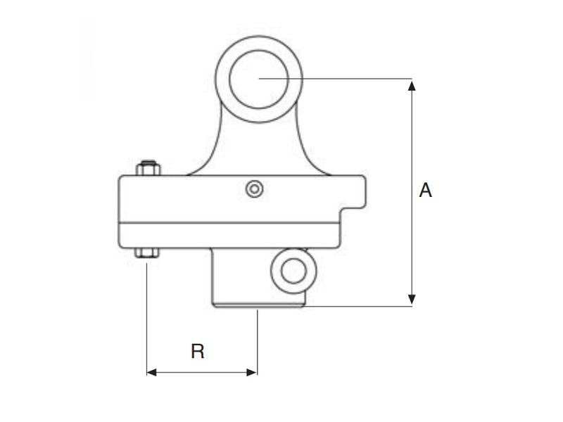 Fusivel PTO (Dimensão da cruzeta: 30.2 x 92mm) Tamanho: 1-3/4''-6 Estrias (S.6298)