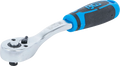Roquete reversível | dentado fino | Saída de quadrado externo 6,3 mm (1/4")