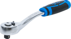Roquete reversível | dentado fino | Saída de quadrado interno 10 mm (3/8")
