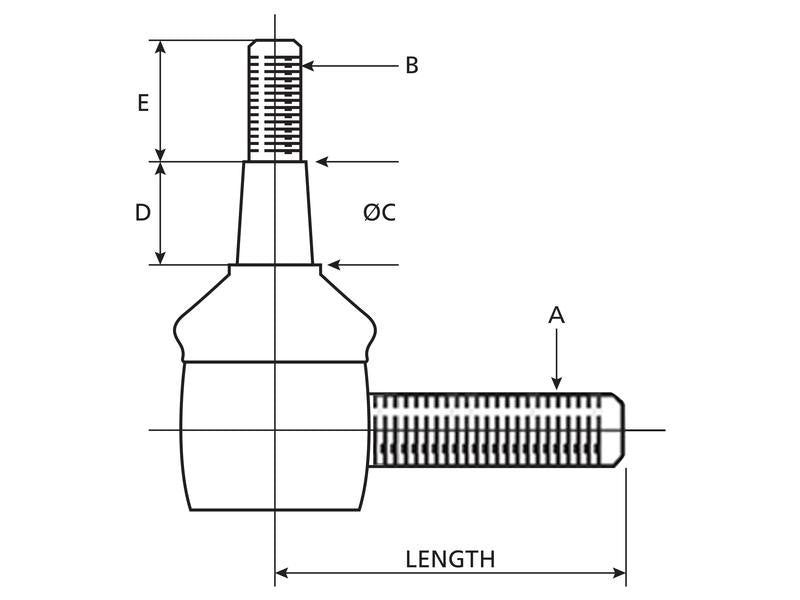 Ponteira Comp: 92mm (S.63283)