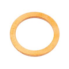 Anilha de cobre pol., ID 8.73mm x D.Ext 14mm x Espessura 1.15mm