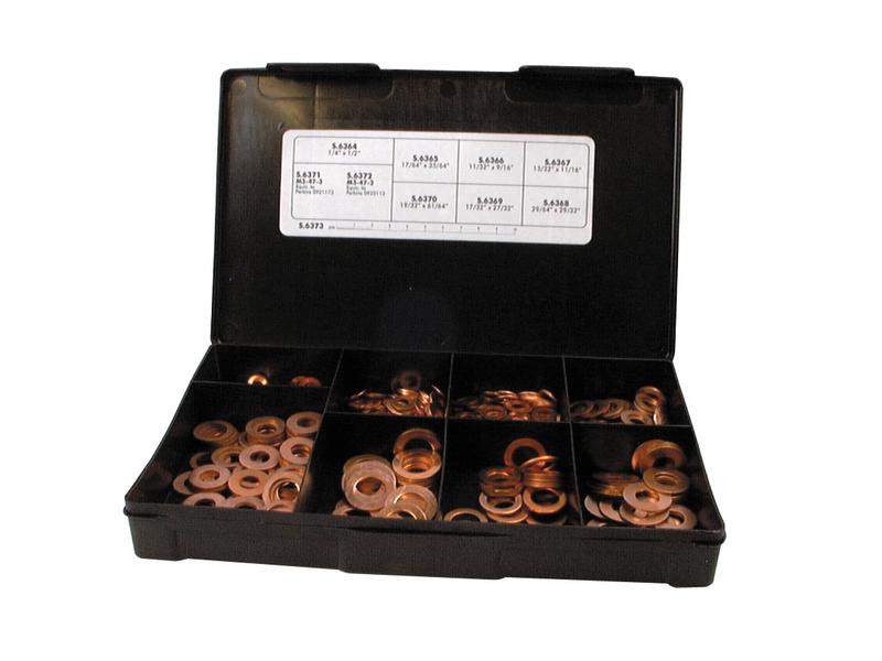 Kit anilhas de cobre, (500 un.) Sortido (S.6373)