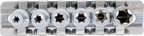 Conjunto de encaixes para chave de caixa perfil em E, profundos | Entrada de quadrado interno de 6,3 mm (1/4") | E4 - E10 | 6 peças