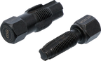 Ferramenta de reparação para rosca de sonda Lambda | M18 x 1,5 mm | M12 x 1,25 mm | 2 peças