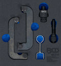 Inserção para carrinho de ferramentas 1/6: Conjunto de ferramentas de afinação do motor | para GM, Opel, Saab 2.0 Turbo