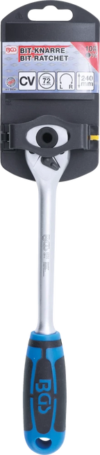 Roquete para pontas | extra longo | Saída de sextavado interno 10 mm (3/8") | 240 mm