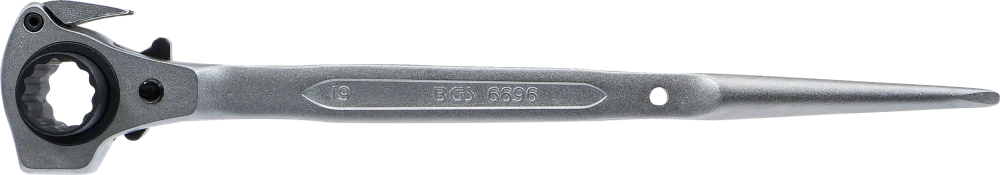 Roquete para andaimes | 4 em 1 | 19 x 22 mm