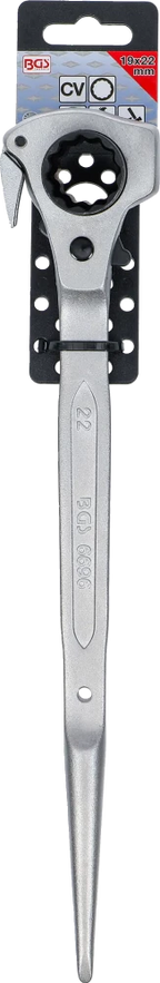 Roquete para andaimes | 4 em 1 | 19 x 22 mm
