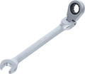 Chave de boca com anel de roquete | articulada | 11 mm