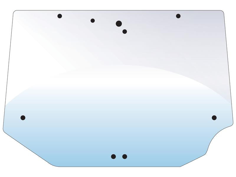 vidro superior traseiro (S.67586)