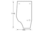 Vidro de porta Dt. (S.67676)