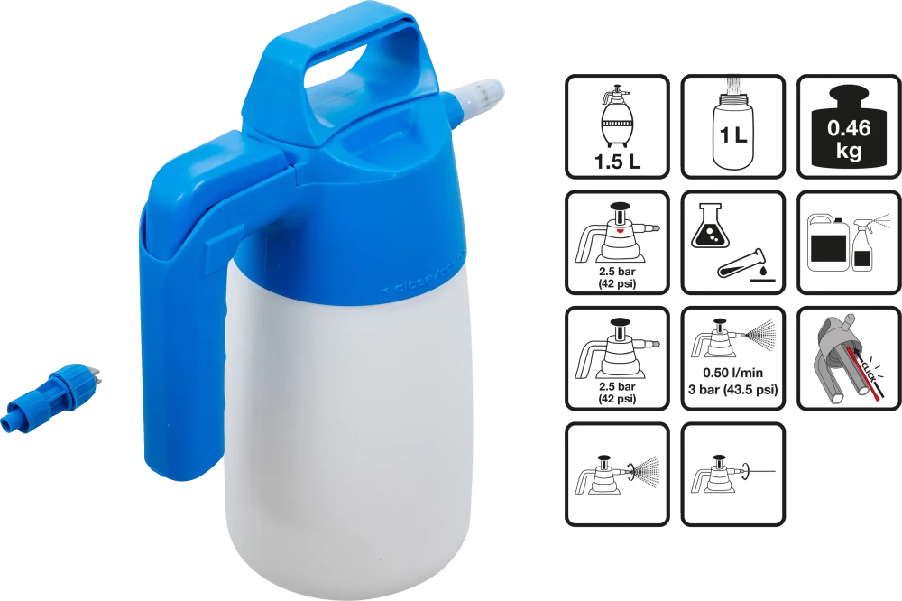 Frasco pulverizador de bomba | 1,5 l