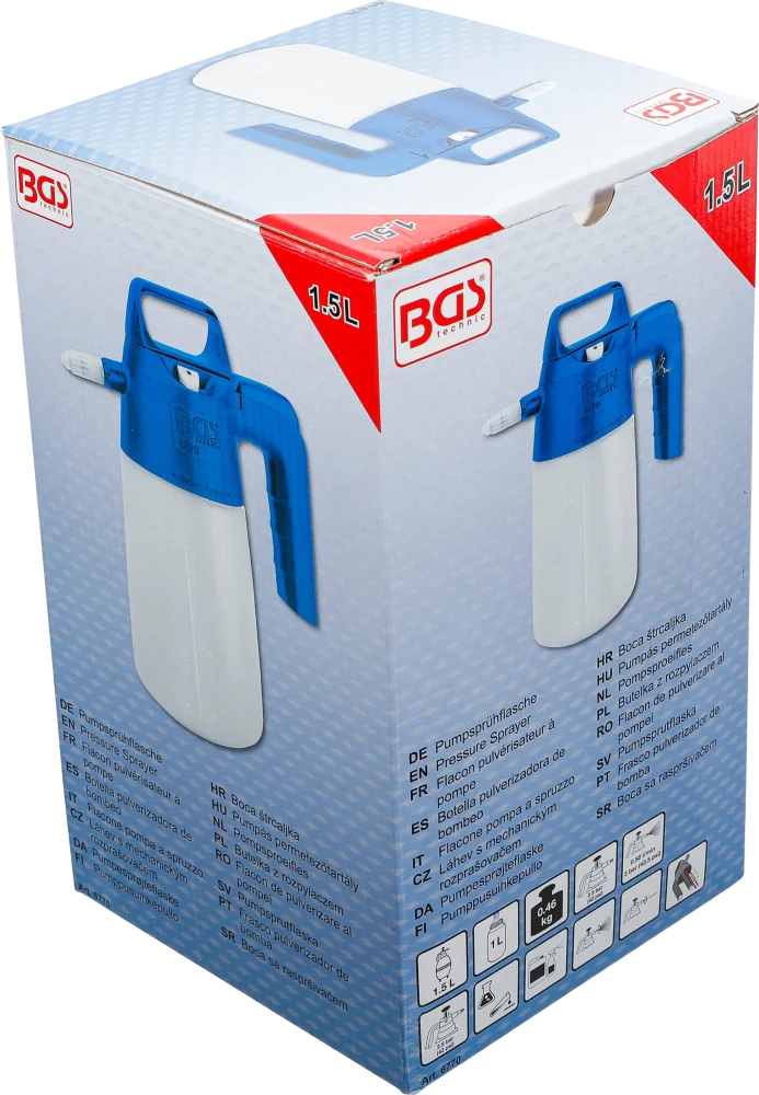 Frasco pulverizador de bomba | 1,5 l