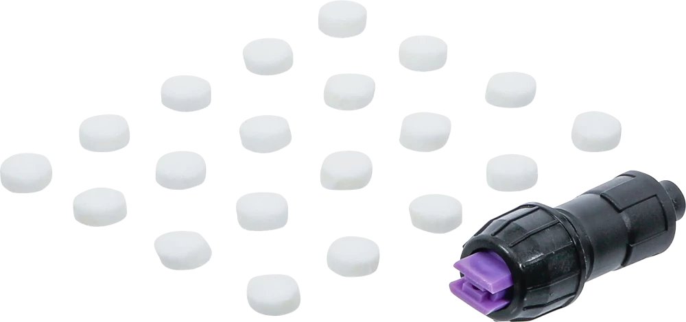 Conjunto de bocal e filtro de substituição | para espuma de frasco pulverizador de bomba | para BGS 6771 | 21 peças