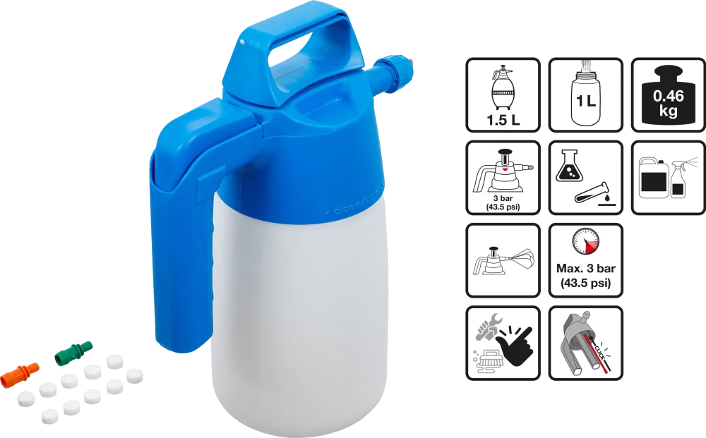 Espuma de frasco pulverizador de bomba | 1,5 l