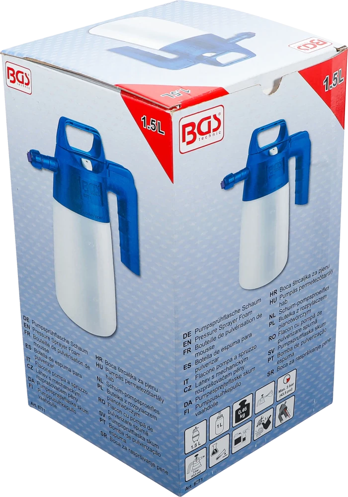 Espuma de frasco pulverizador de bomba | 1,5 l