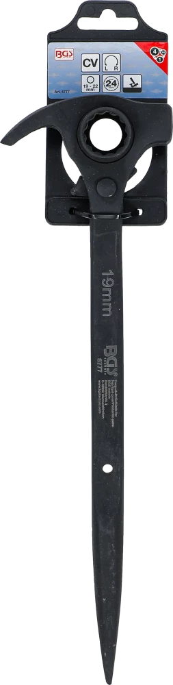 Roquete para andaimes | 4 em 1 | 19 x 22 mm