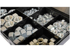 Porca sextavada métrica, Tamanho da rosca: M6 - M12x1.00 - 2.50mm (DIN 934) Metric Coarse (S.6781)