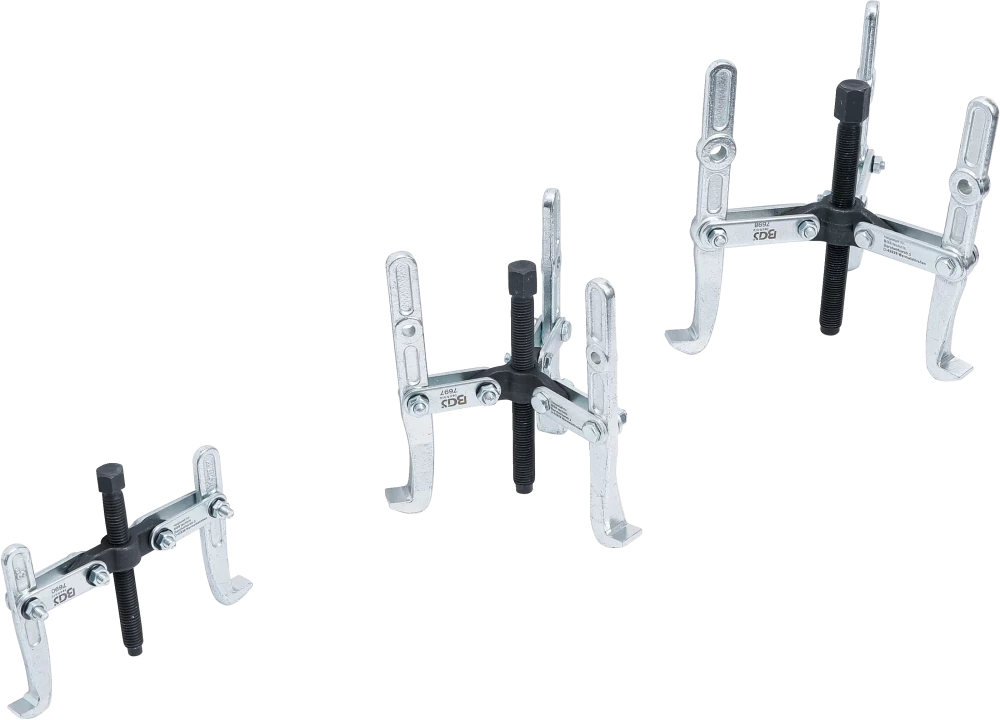Conjunto de extratores, 2/3 braços | 100 / 120 / 150 mm | 3 peças