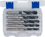 Conjunto de brocas de HSS | 10 - 11 - 12 - 13 - 15 mm | 5 peças