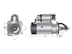 Motor de Arranque - 12V, 2.2 Quilowatts (Lucas TVS) (S.68274)