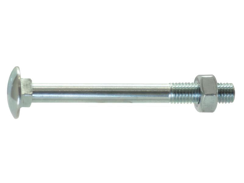 Parafuso c/porca para carroçarias, Tamanho: M8x30mm (DIN 603/555) (S.6899)