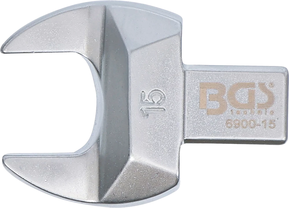 Chave de boca de encaixe | 15 mm | admissão 9 x 12 mm