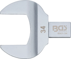 Chave de boca de encaixe | 34 mm | admissão 14 x 18 mm