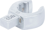 Chave de anel de encaixe | aberta | 19 mm | admissão 9 x 12 mm