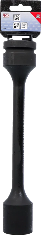 Encaixe para chave de caixa de impacto de torção sextavado | Entrada de quadrado interno de 25 mm (1") | 30 mm | 350 Nm