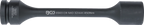 Encaixe para chave de caixa de impacto de torção sextavado | Entrada de quadrado interno de 25 mm (1") | 32 mm | 450 Nm