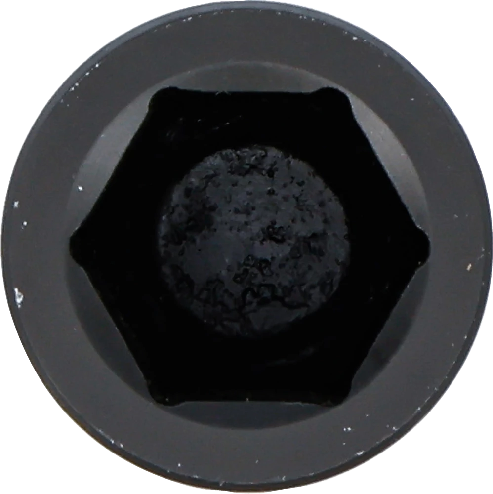Encaixe para chave de caixa de impacto de torção sextavado | Entrada de quadrado interno de 25 mm (1") | 36 mm | 600 Nm