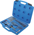 Conjunto de tarraxas | polegada | 1/4" - 1/2" | 56 peças