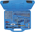 Conjunto de tarraxas | polegada | 1/4" - 1/2" | 56 peças