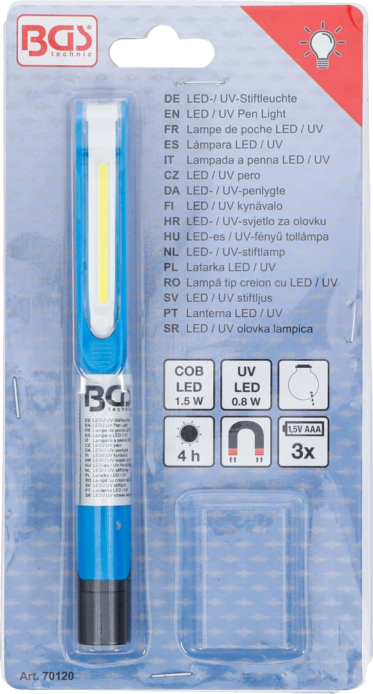 Lanterna LED / UV