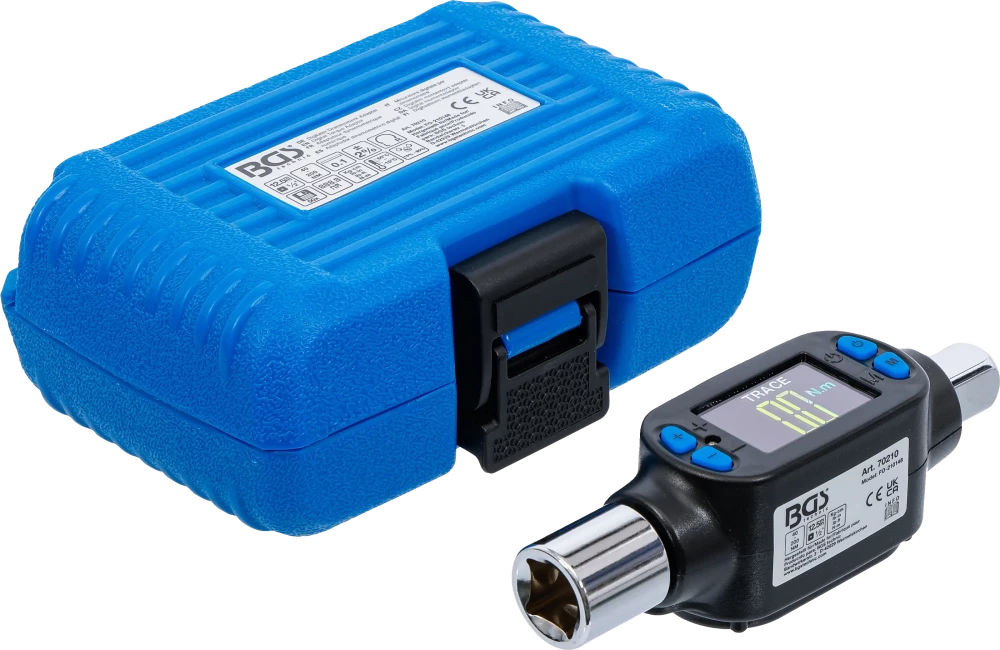 Adaptador de torque digital | 12,5 mm (1/2") | 40 - 200 Nm
