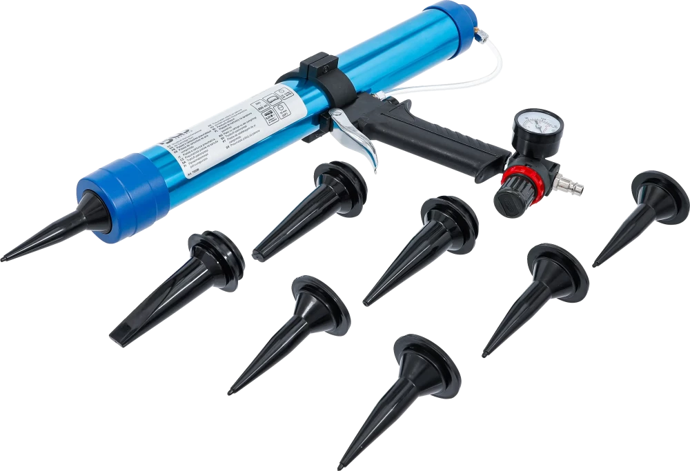 Pistola pneumática para aplicação de adesivos e selantes | para sachês