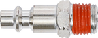 Bico de encaixe para ar comprimido | rosca exterior 6,3 mm (1/4") | EUA / França