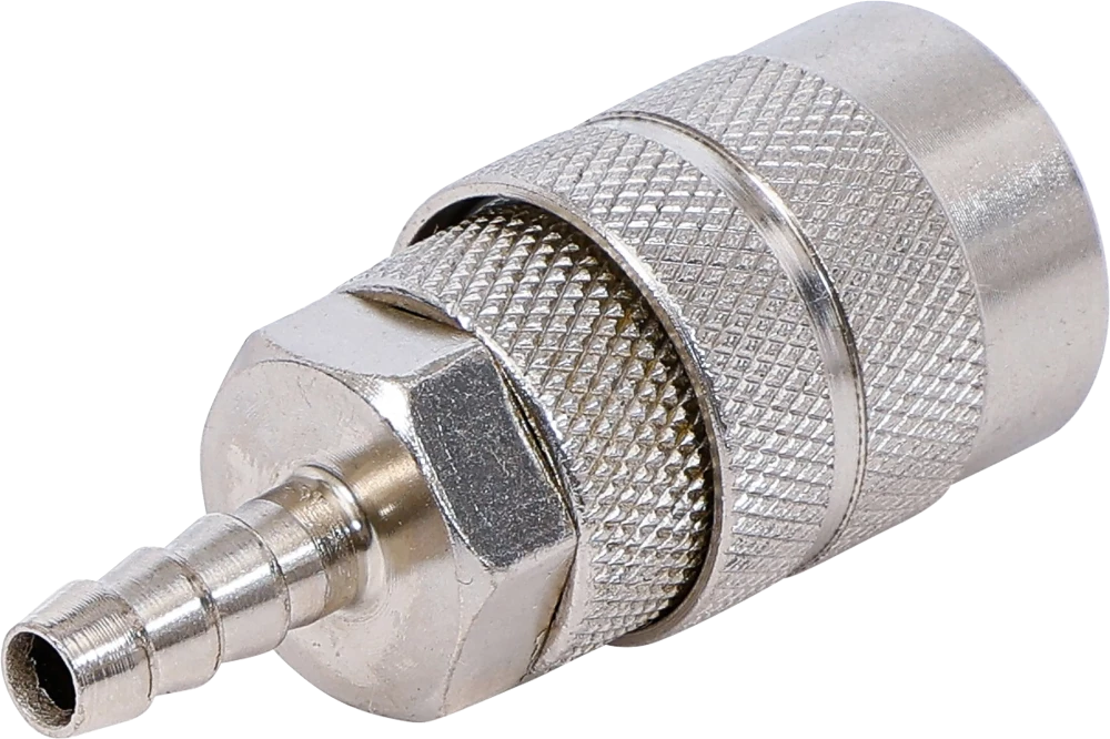 Acoplador rápido para ar comprimido com ligação de mangueira de 6 mm | EUA / França
