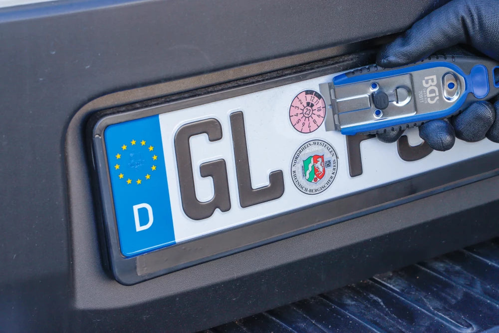 Raspador de placas | 40 mm | com 6 lâminas raspadoras
