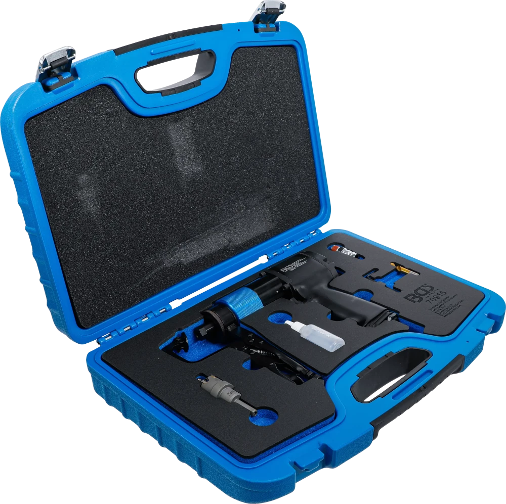 Conjunto de fresa pneumática para pontos de soldadura