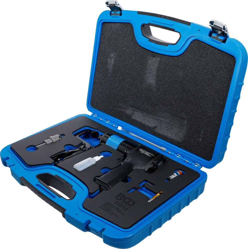 Conjunto de fresa pneumática para pontos de soldadura