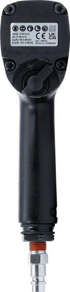 Conjunto de fresa pneumática para pontos de soldadura