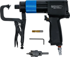 Conjunto de fresa pneumática para pontos de soldadura