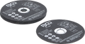 Conjunto de discos de corte | para aço inoxidável | Ø 75 x 1,0 x 10 mm | 5 peças