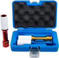 Conjunto de encaixes de impacto com proteção | Entrada de quadrado interno de 12,5 mm (1/2") | 150 mm de profundidade | 17 / 19 / 21 mm | 3 peças